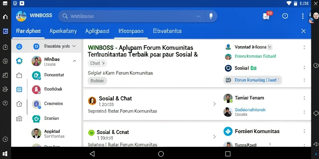Tampilan antarmuka WINBOSS yang menarik dan fungsional.